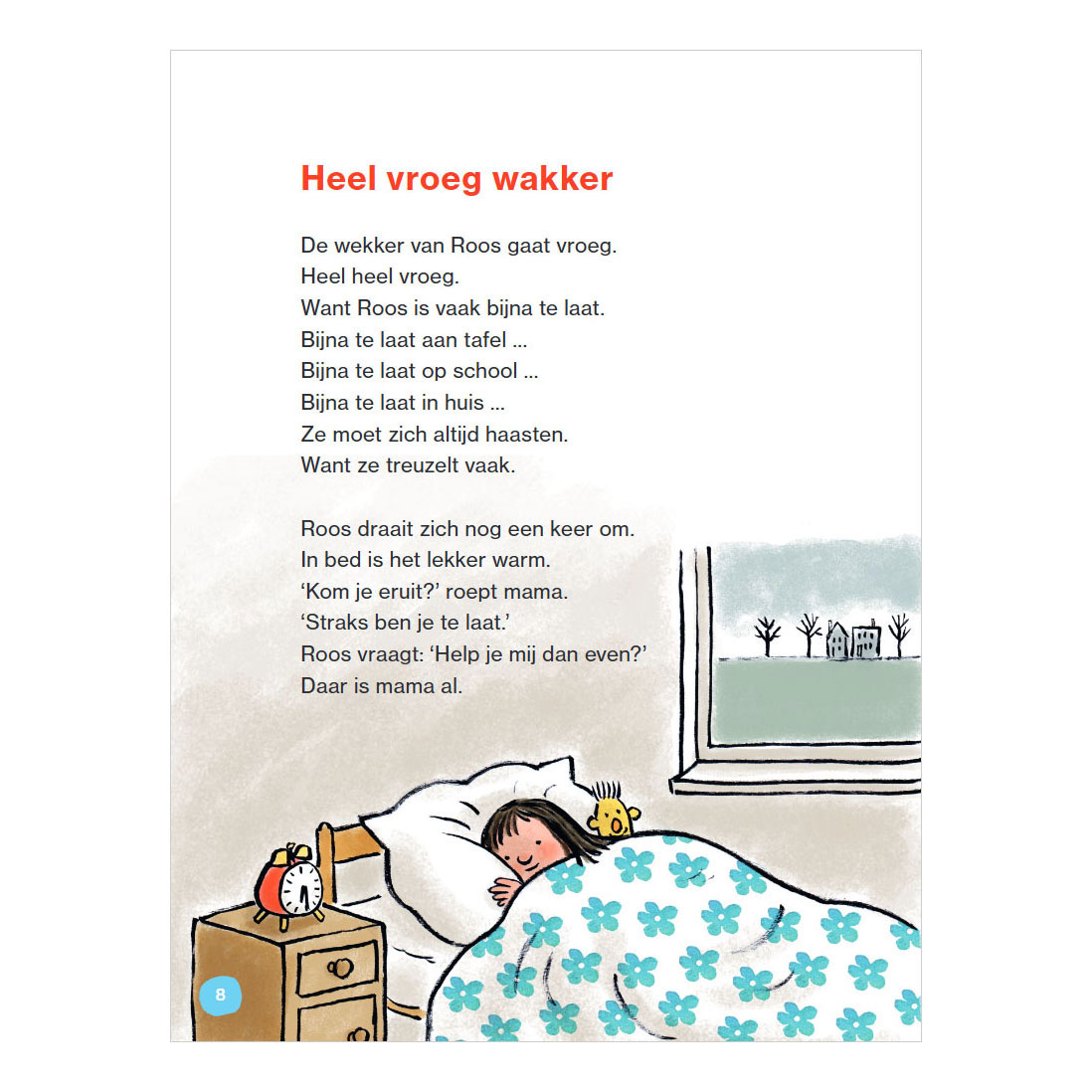 Roos rolt naar school - AVI E3