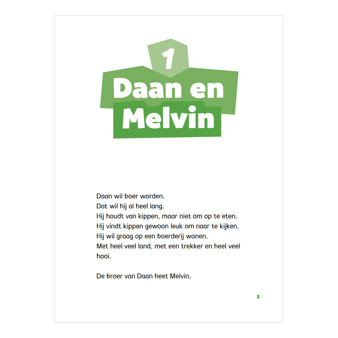 Het landje van Daan - AVI E4