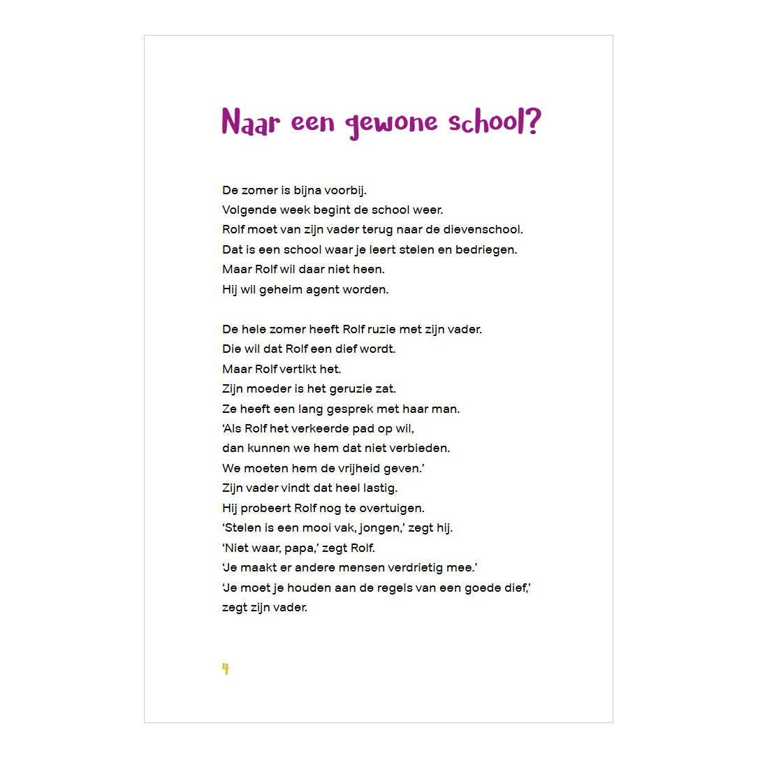 Weg met Dievenschool - AVI M4