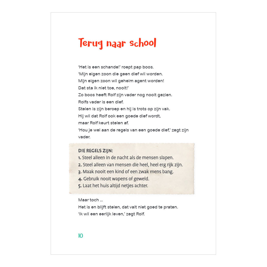 Dievenschool op vrije voeten - AVI M4