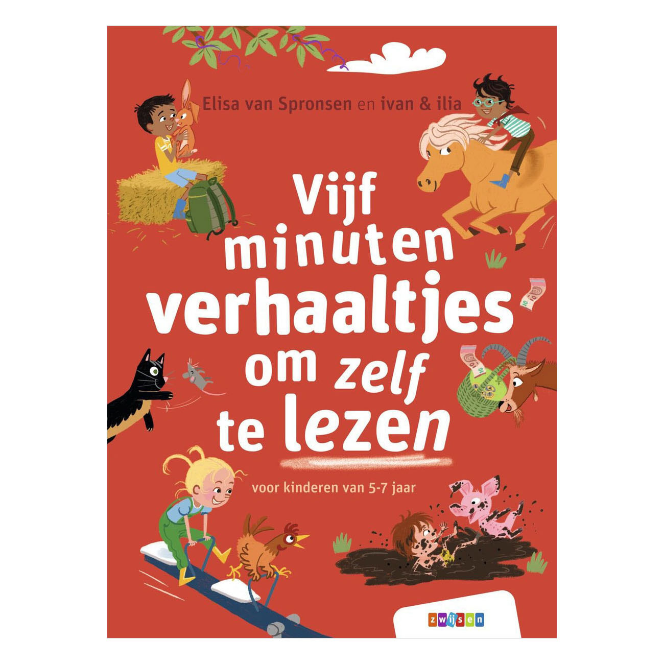 Vijf minuten verhaaltjes om zelf te lezen voor kinderen 5-7  - AVI Start