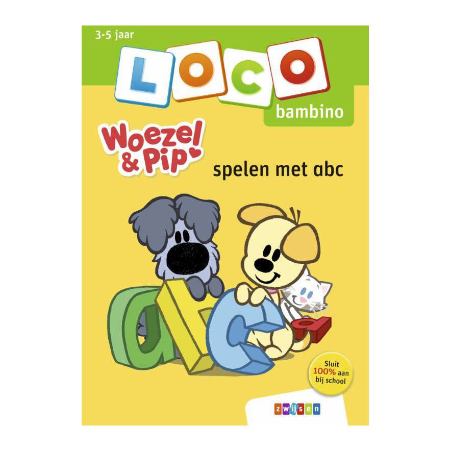 Loco Bambino Woezel & Pip pakket letters & cijfers
