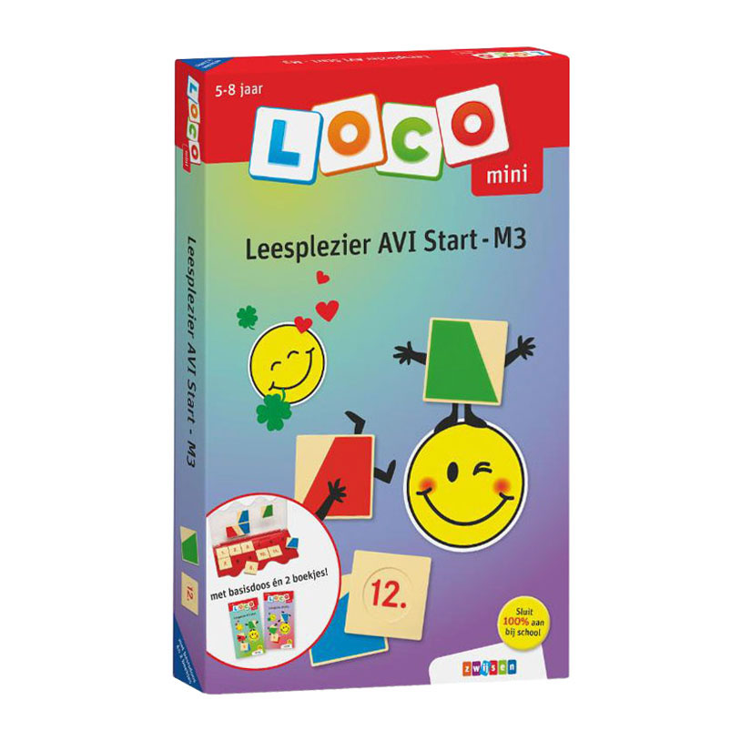 Loco Mini Pakket Leesplezier AVI Start - M3