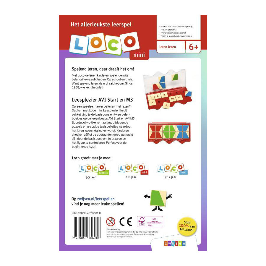 Loco Mini Pakket Leesplezier AVI Start - M3
