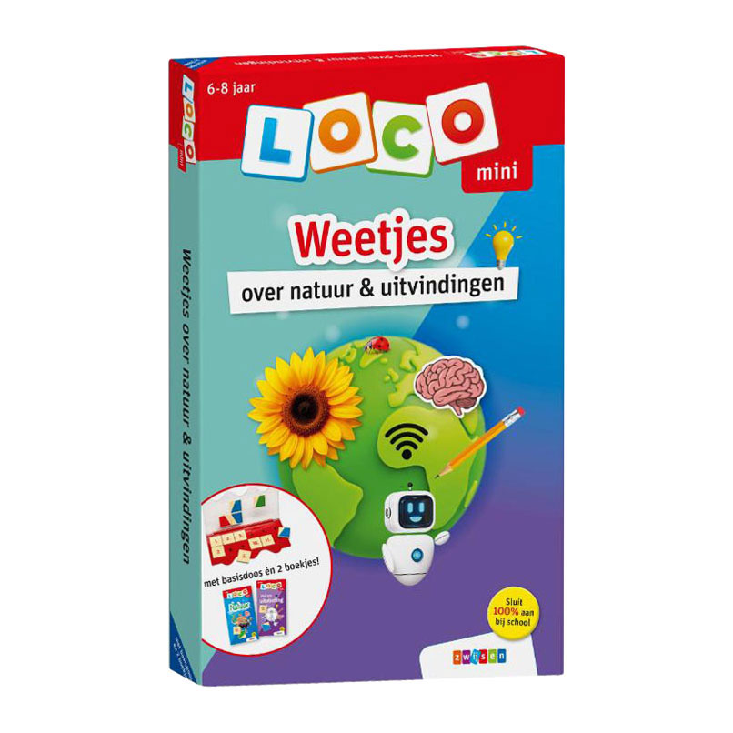Loco Mini pakket Weetjes over natuur & uitvindingen
