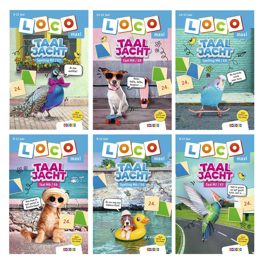 Loco Maxi Pakket Taaljacht - 6 Titels
