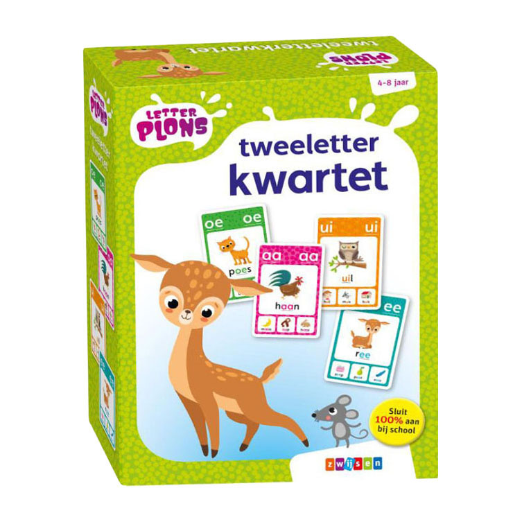 Letterplons Tweeletterkwartet