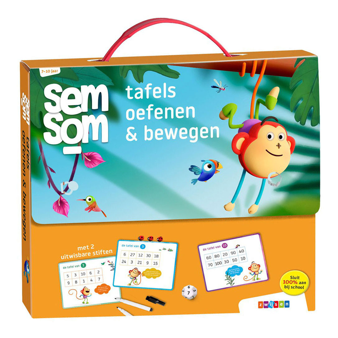 Semsom tafels oefenen & bewegen