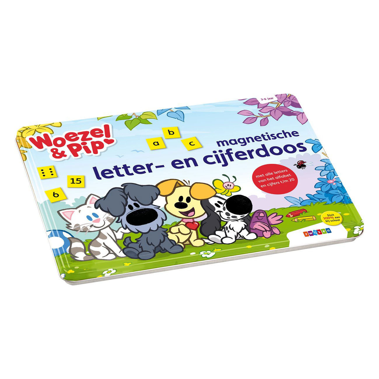 Woezel & Pip Magnetische letter- en cijferdoos