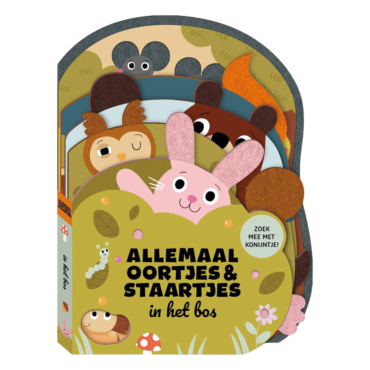 Allemaal Oortjes & Staartjes - in het Bos Voelboekje