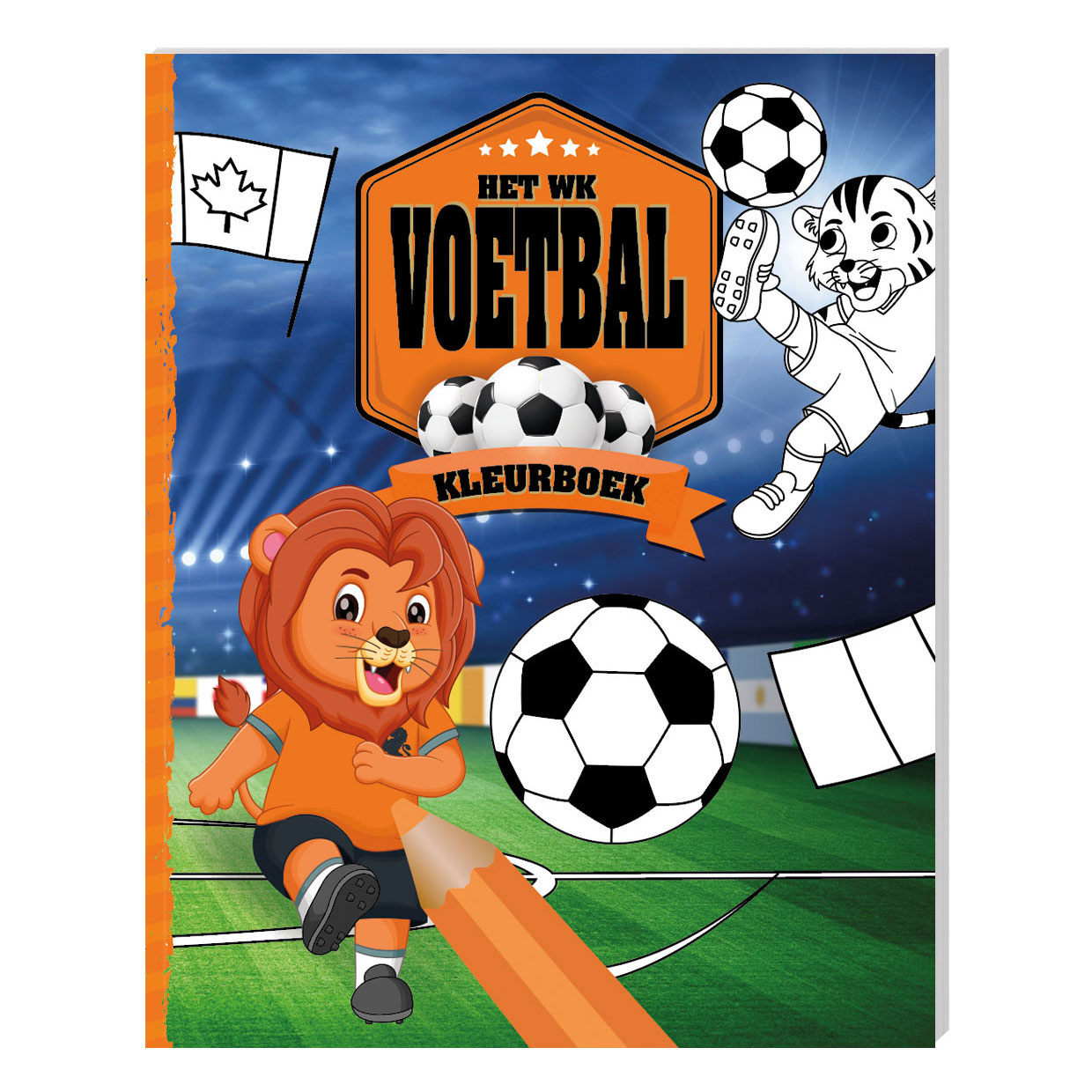 WK Voetbal 2026 - Kleurboek