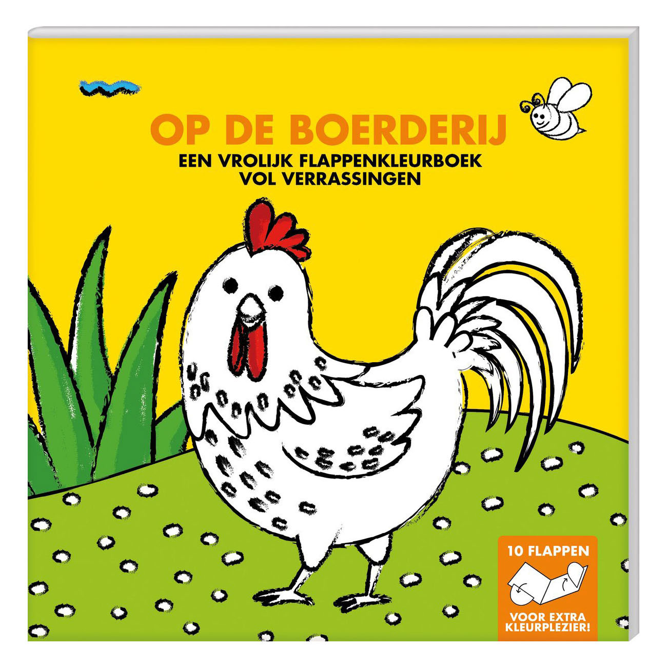 Flappenkleurboek - op de Boerderij