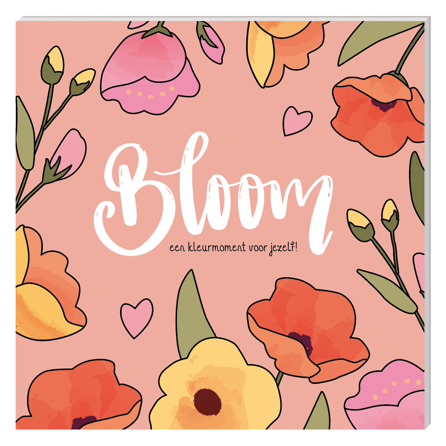 Malbuch - Bloom New