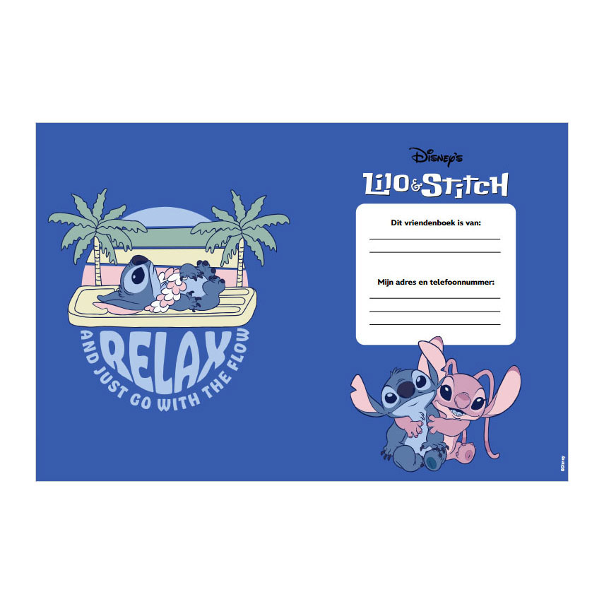 Vriendenboek - Lilo & Stitch