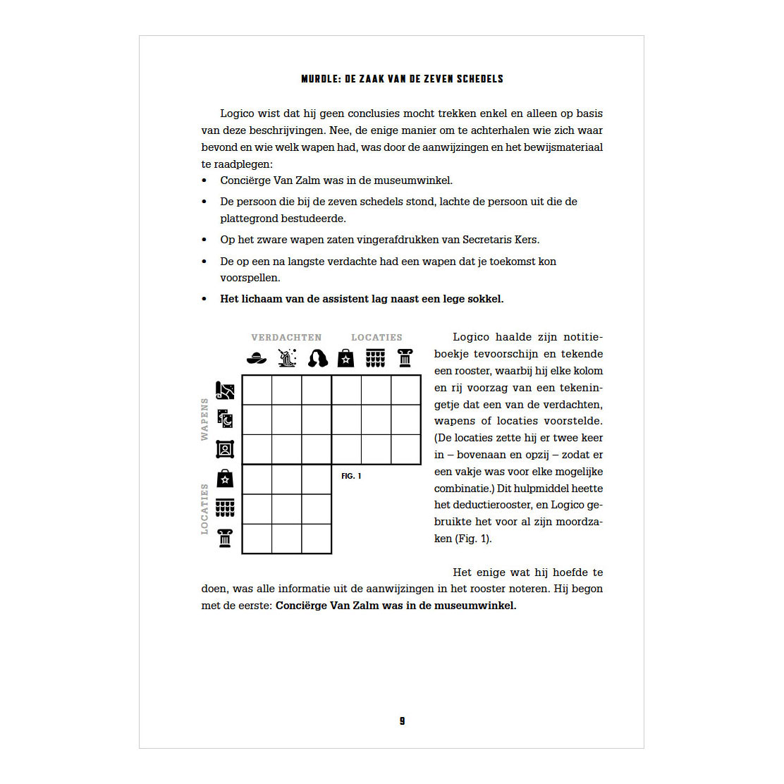 Murdle Puzzelboek - De Zaak van de Zeven Schedels