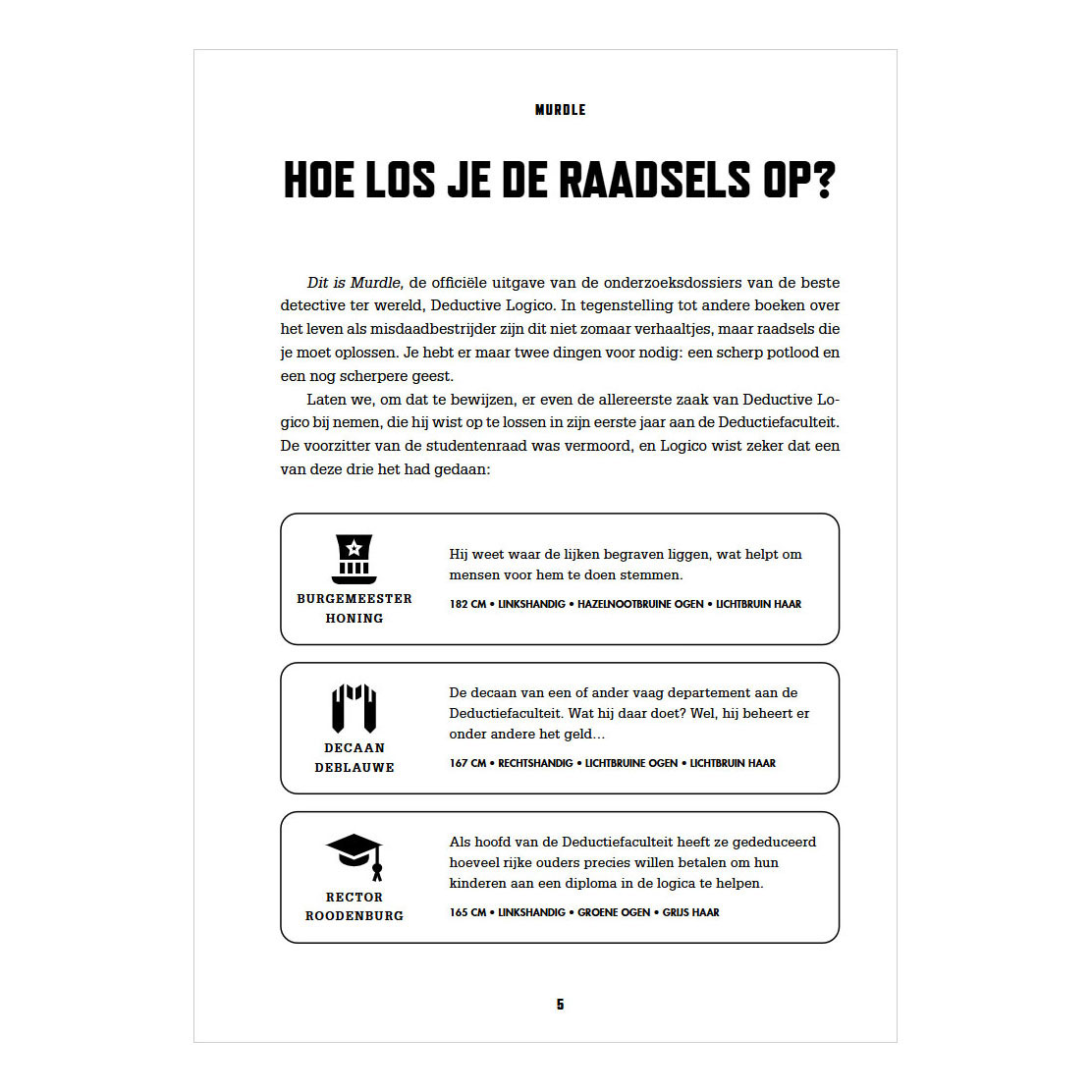 Murdle - Bloedstollende Moordmysteries voor Pientere Puzzelaars