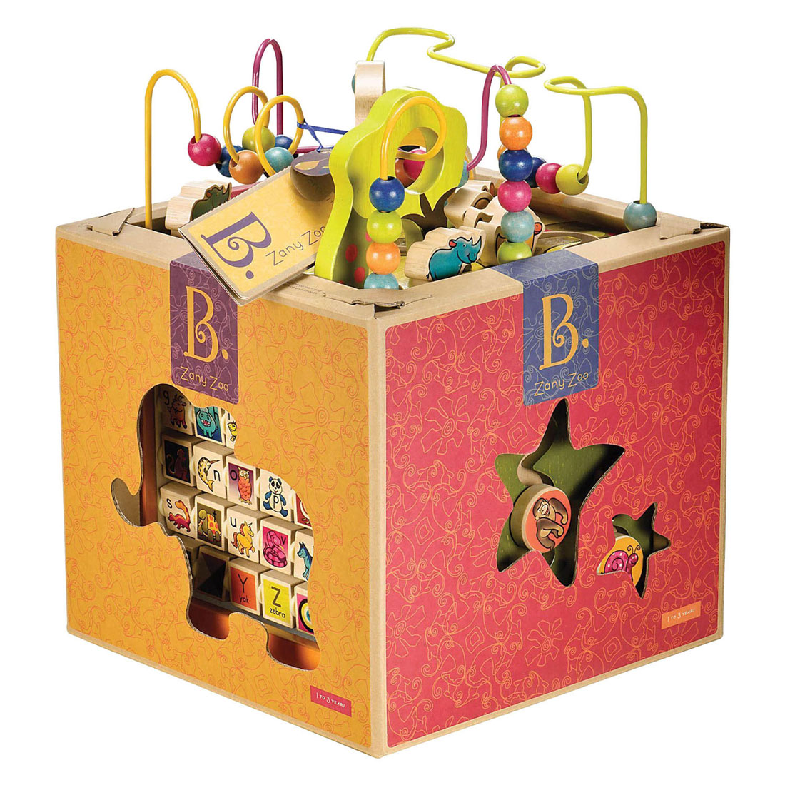 Zany Zoo Activité Kubus - 35x35x46cm