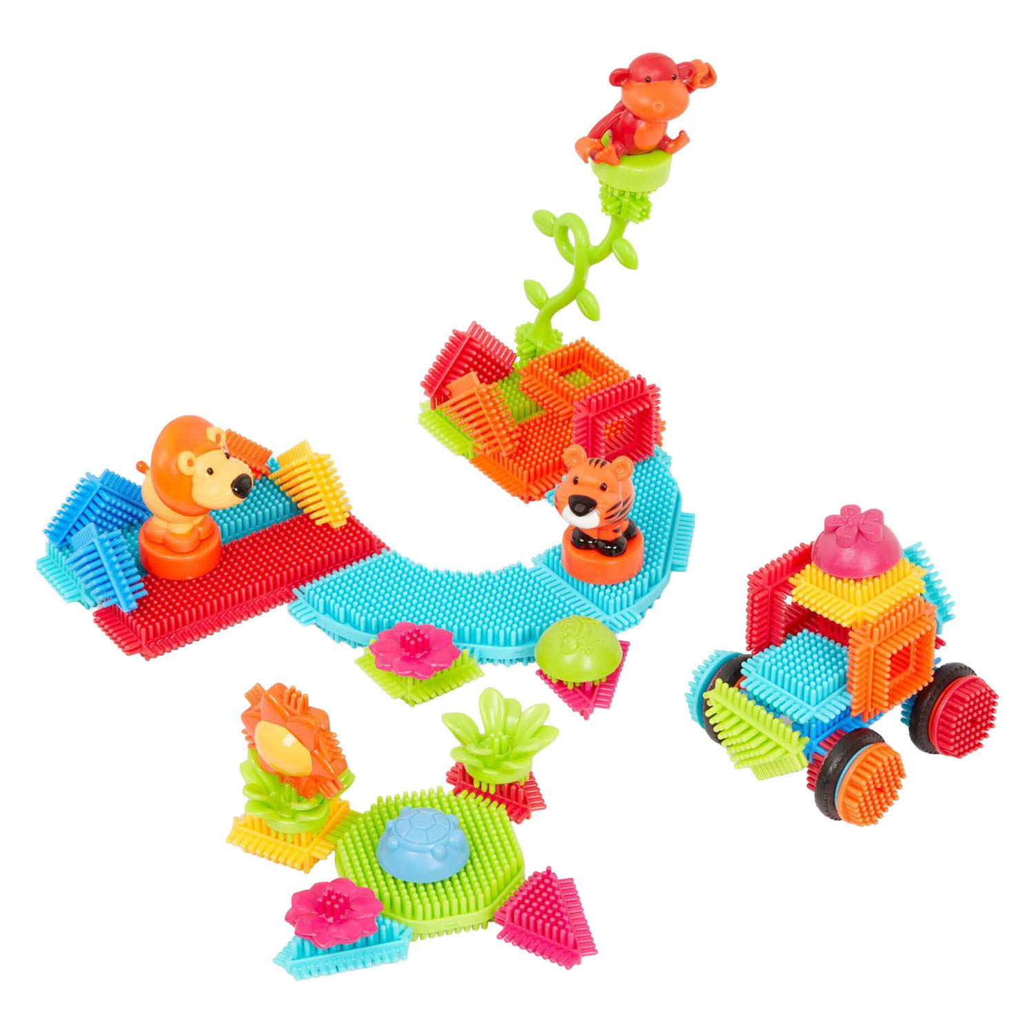 Bristle Block Jungle - 54 Teile.