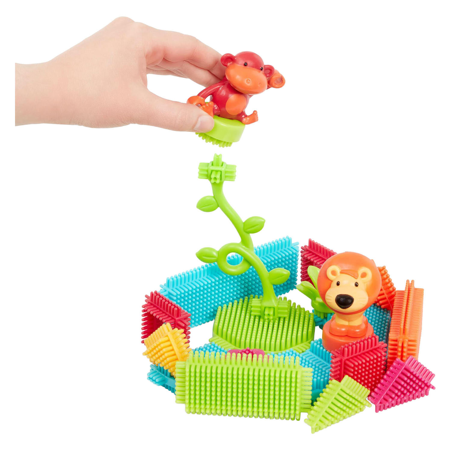 Bristle Block Jungle - 54 Teile.
