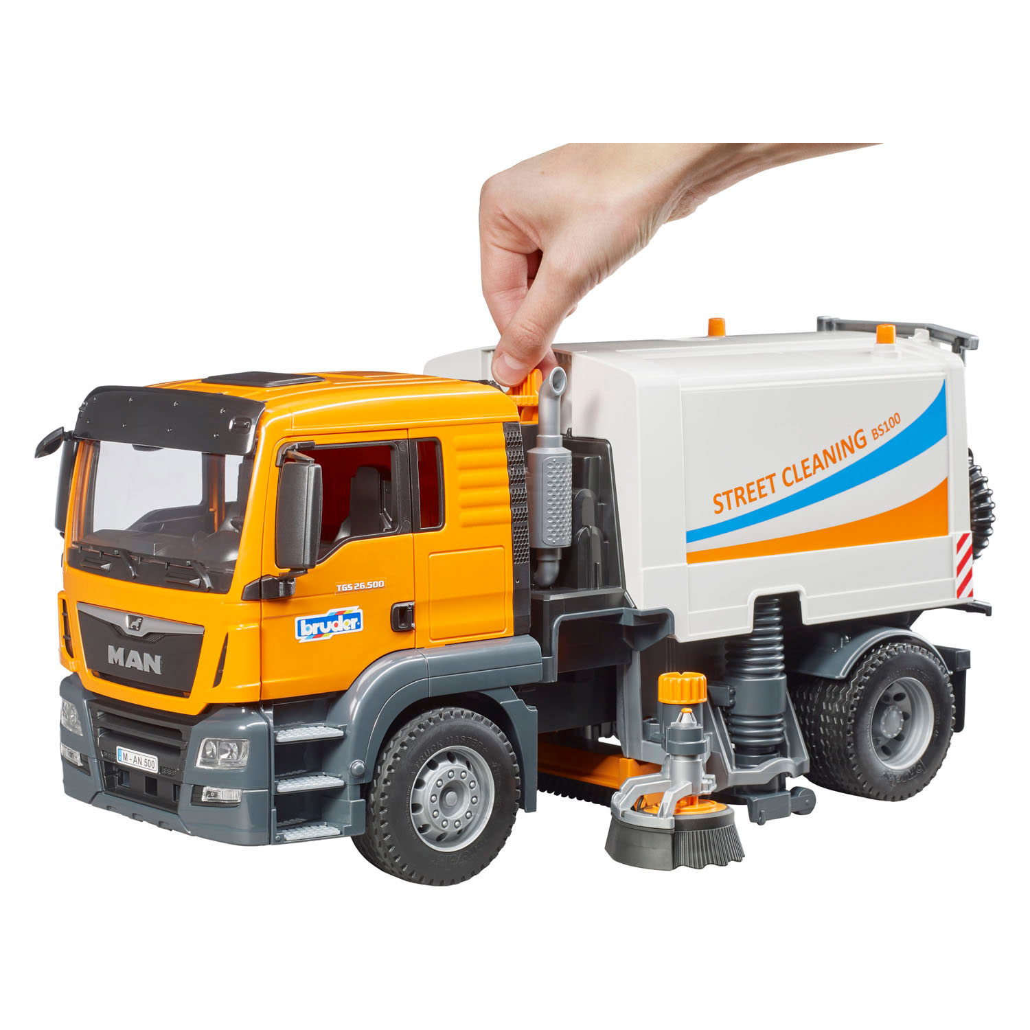 Bruder MAN TGS Straatveger