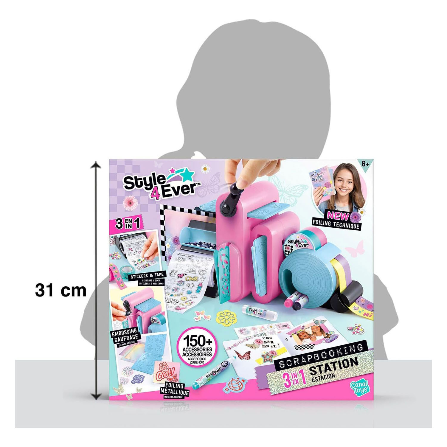 Style 4 Ever Scrapbooking 3-in-1 Knutselset