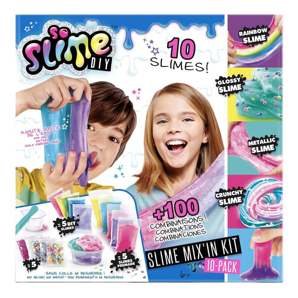 Kit de mélange de slime So - 10 dlg.