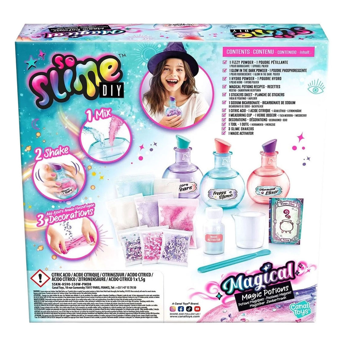 Alors Slime DIY, potions magiques de slime