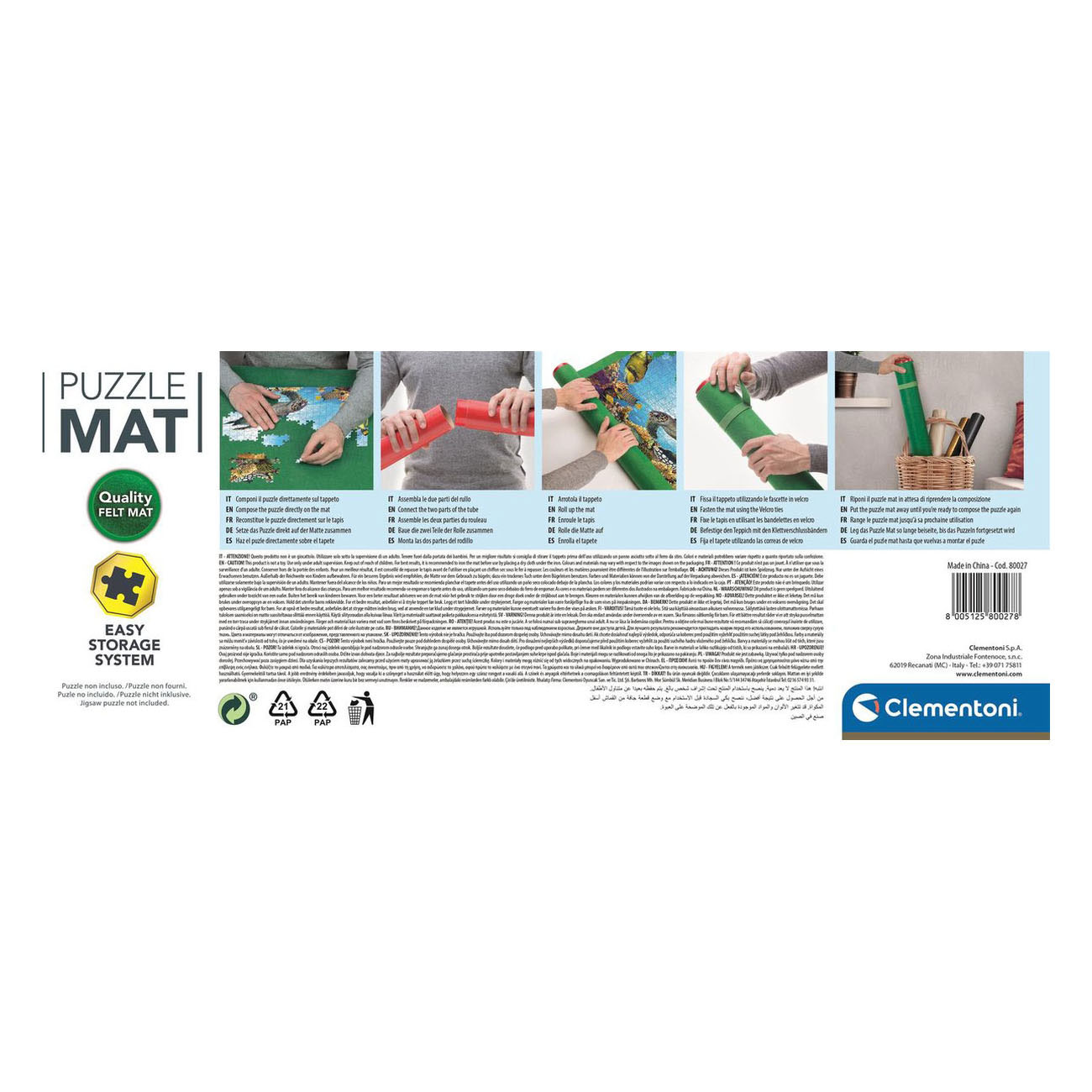 Clementoni Puzzlematte, 500–2000 Teile