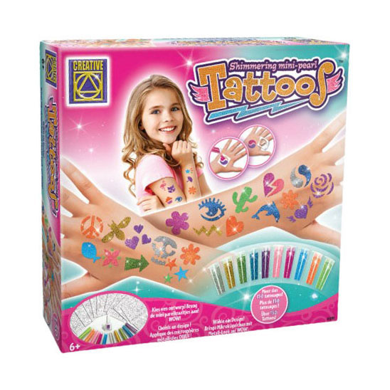 Tatouages ​​pailletés Mini Parel