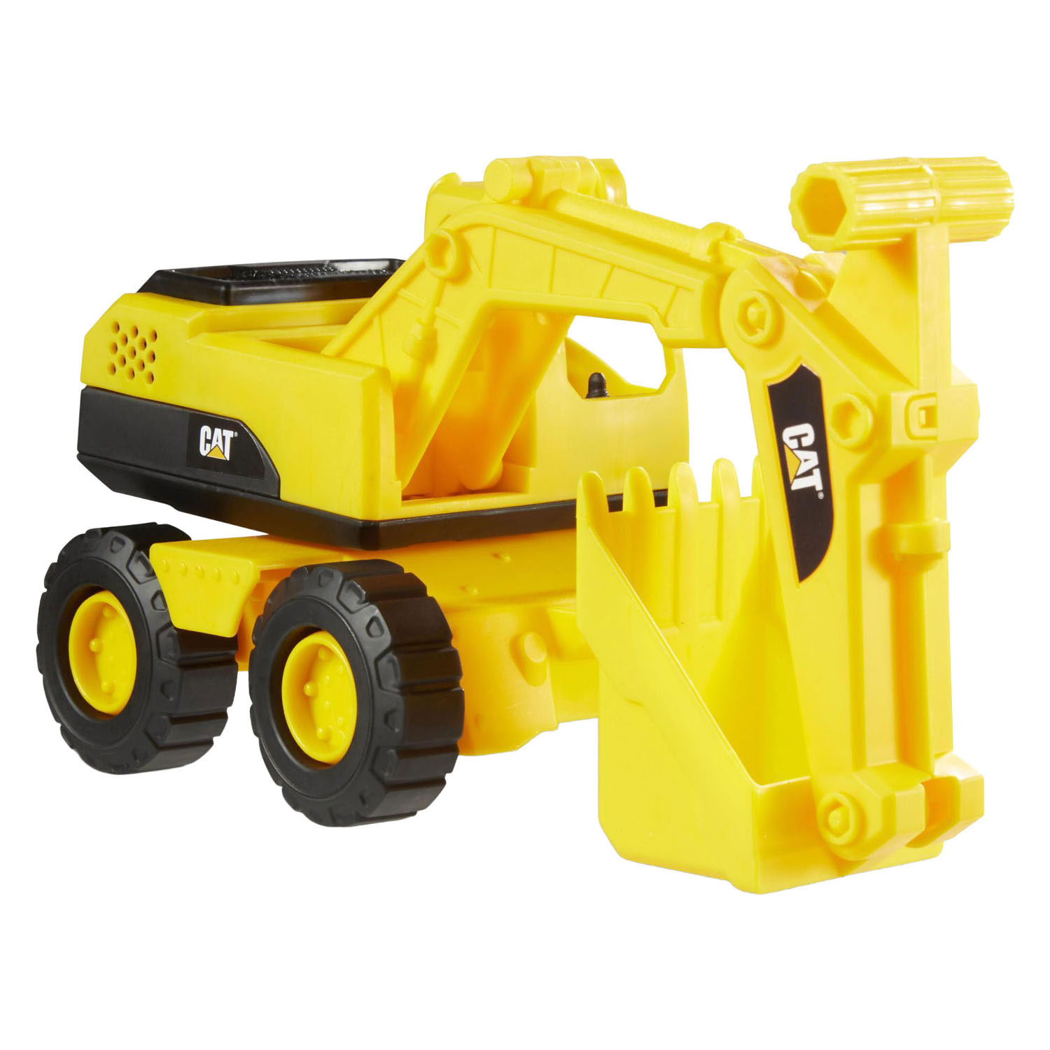 CAT Mini Crew Bouwvoertuigen 18cm - 3dlg.
