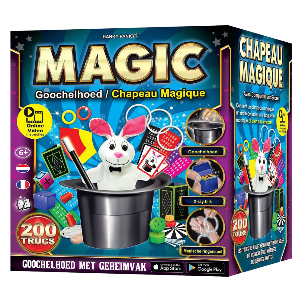 Magic 200 Trucs Goochelhoed - 200 Trucs