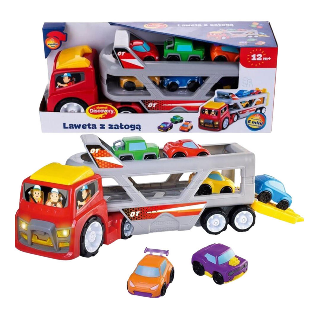 Autotransporter met 6 Auto's