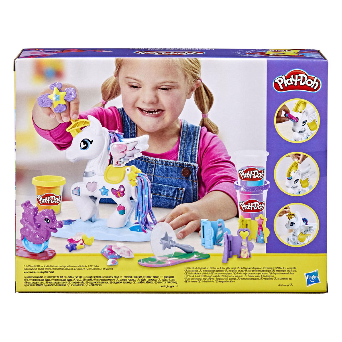 Play-Doh Magical Stylin Eenhoorn - 5 Kleipotjes