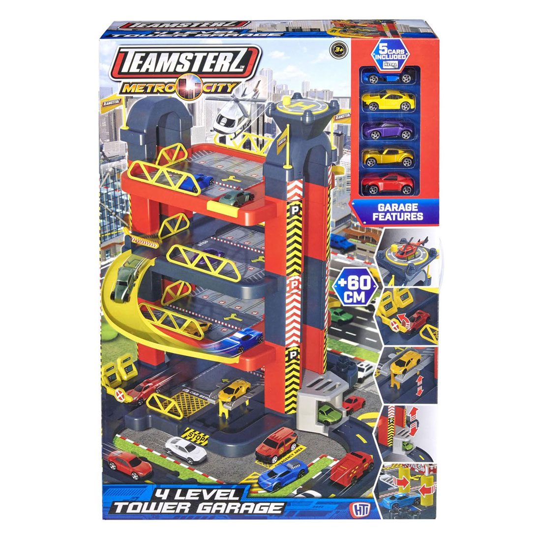 Teamsterz Parkeergarage 4 etages - Incl. 5 Auto's