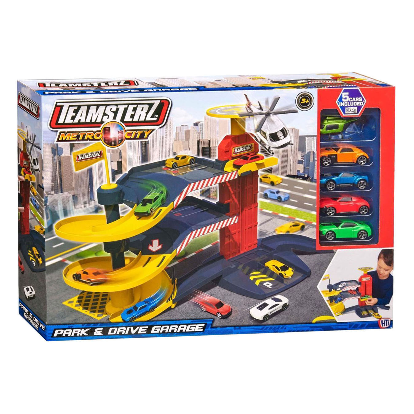 Teamsterz City Park & Drive Garage met 5 Auto's