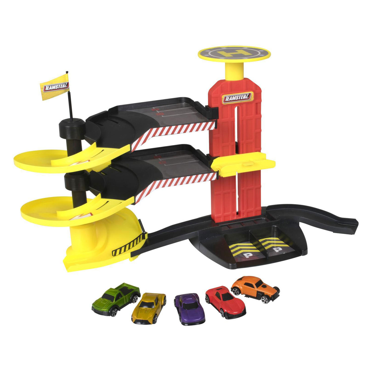 Teamsterz City Park & Drive Garage met 5 Auto's