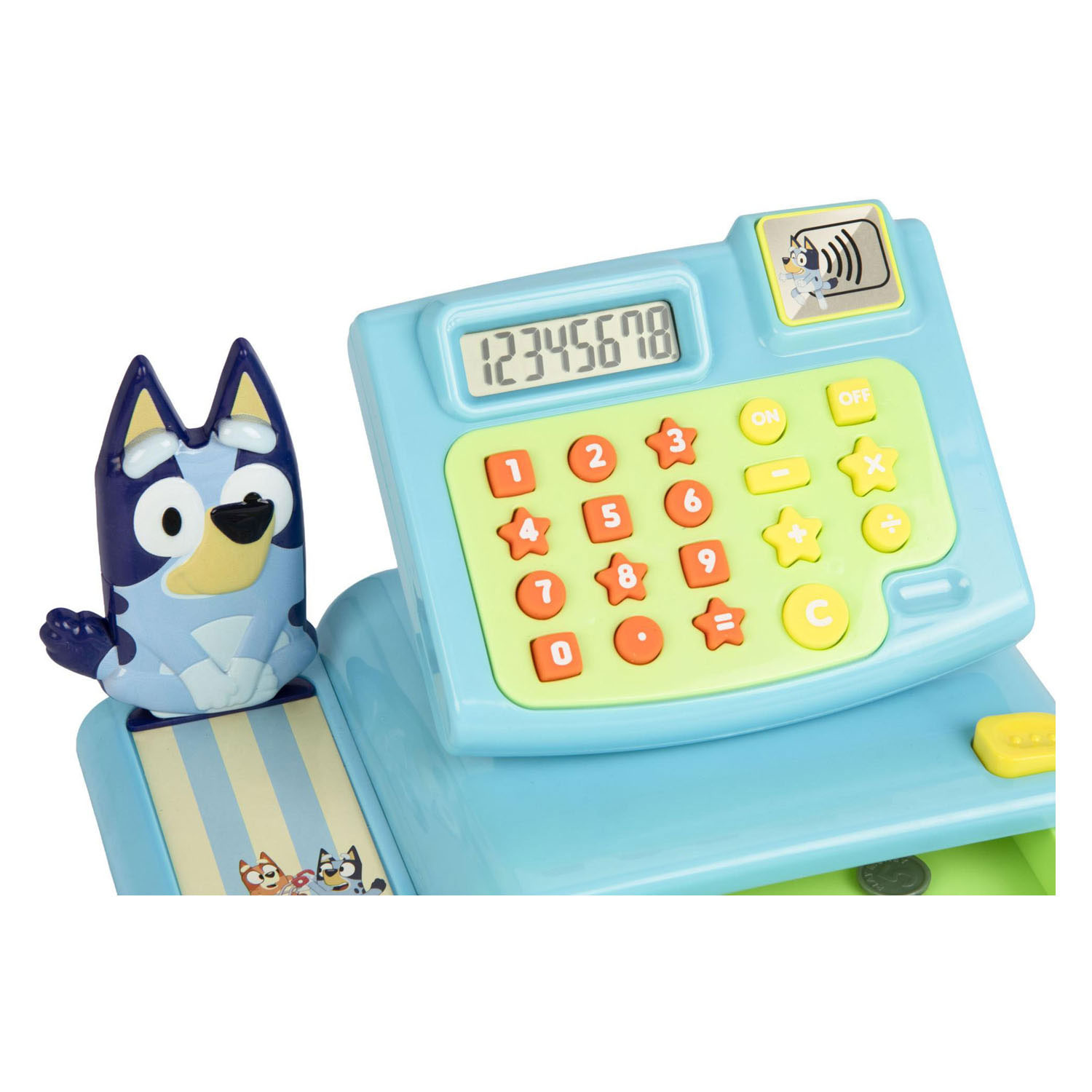 Bluey Kassa met Accessoires