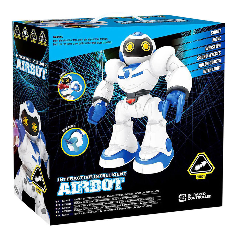 Airbot Interactieve Schietrobot - 25cm