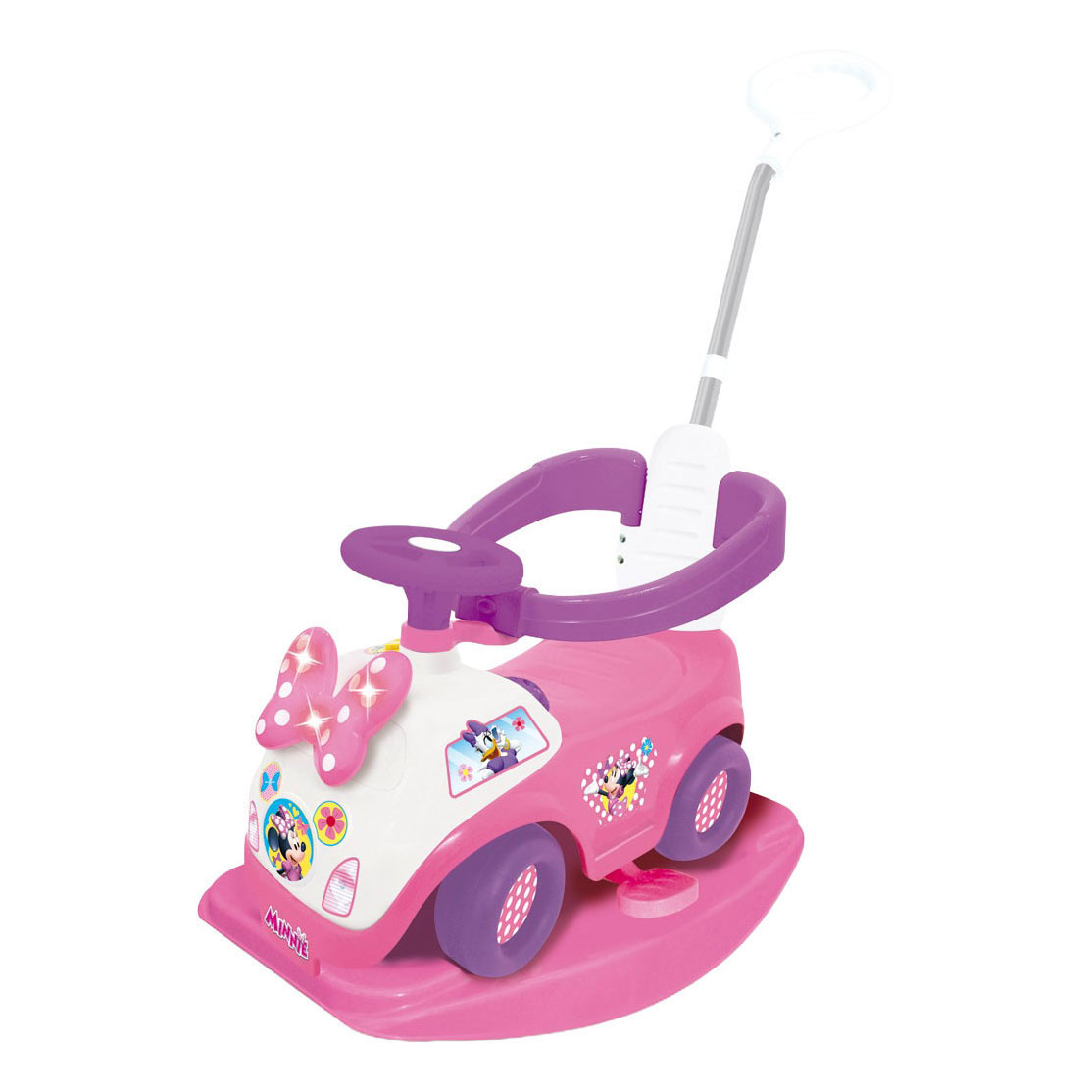 Minnie 4-in-1 Kinderauto mit Schaukelstuhl