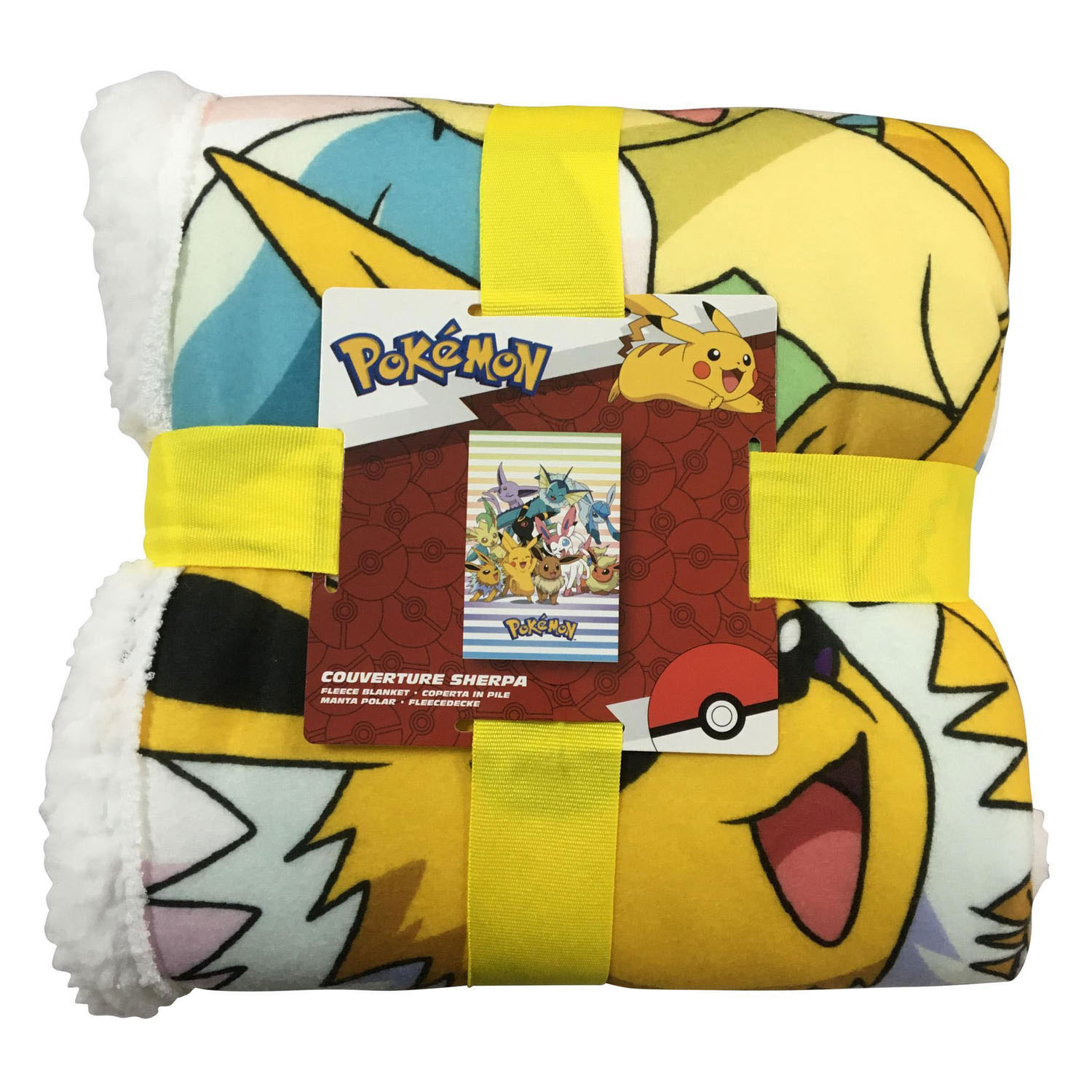 Pokemon Evolutions fleeceplaid 100x150cm