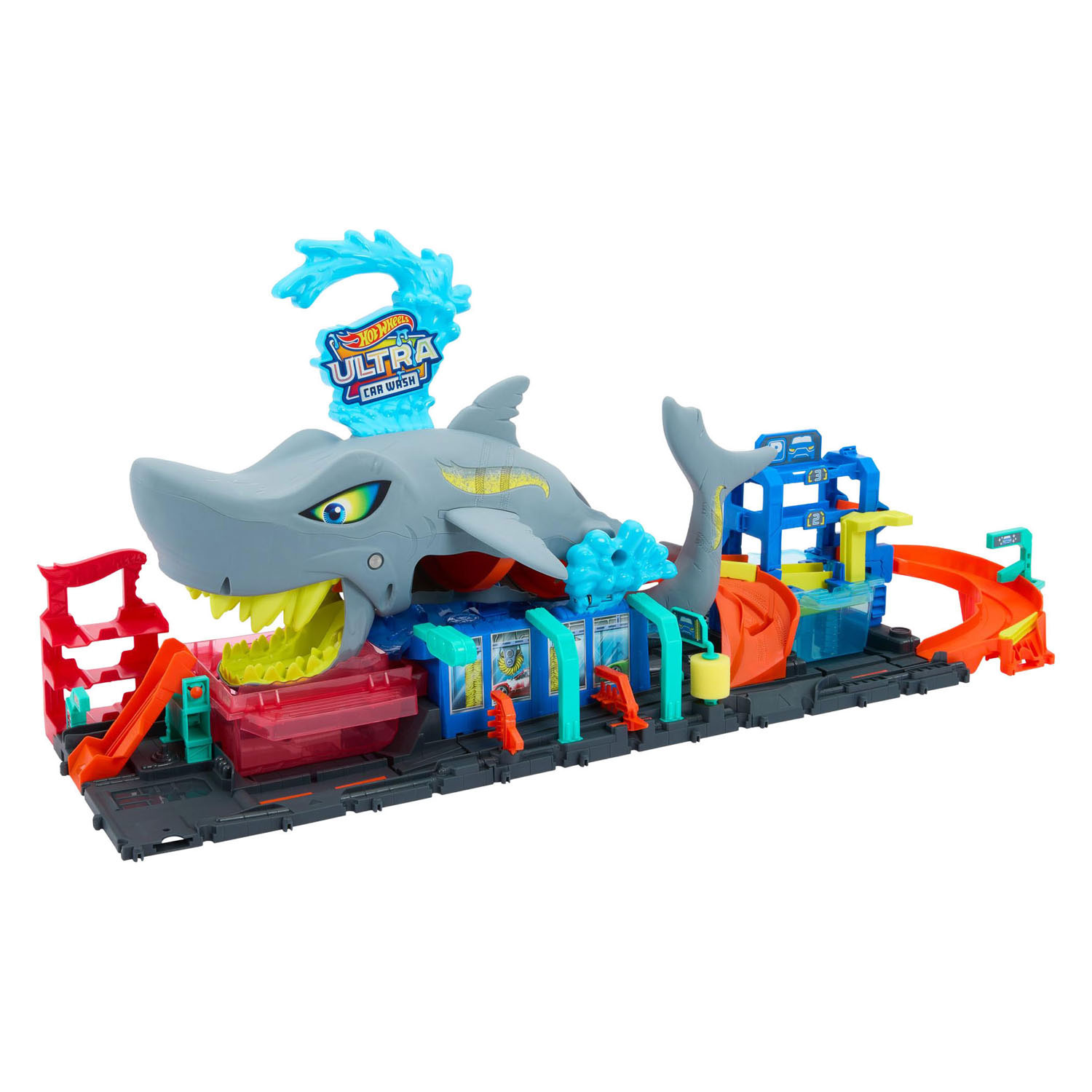 Hot Wheels City Ultra Shark Auto Wash