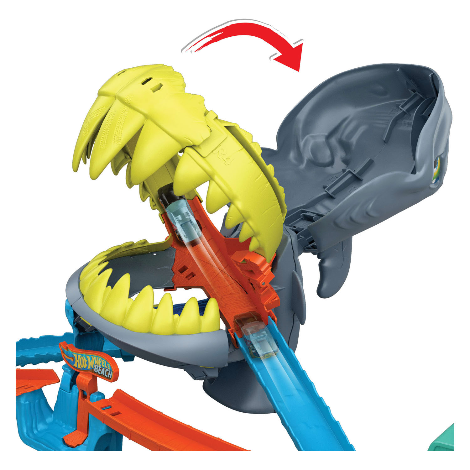 Hot Wheels City Plage Shark Chomp Racebaan
