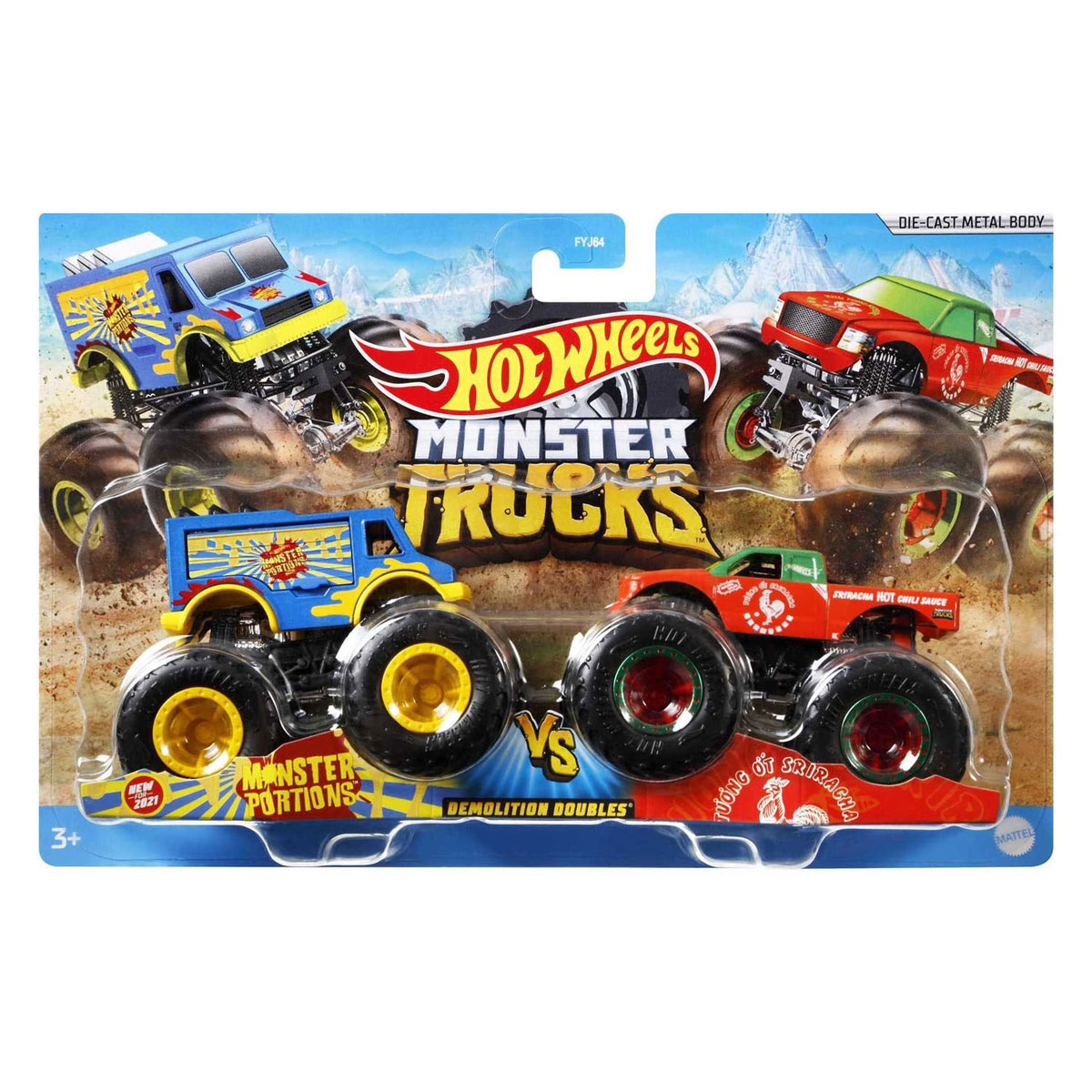 Hot Wheels Monster Trucks 1:64 - 2. Auflage
