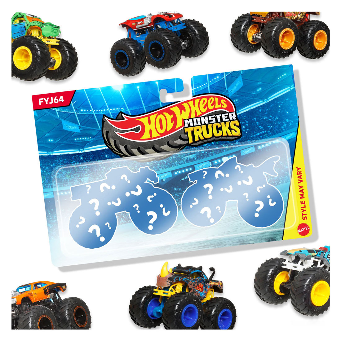 Hot Wheels Monster Trucks 1:64 - 2. Auflage