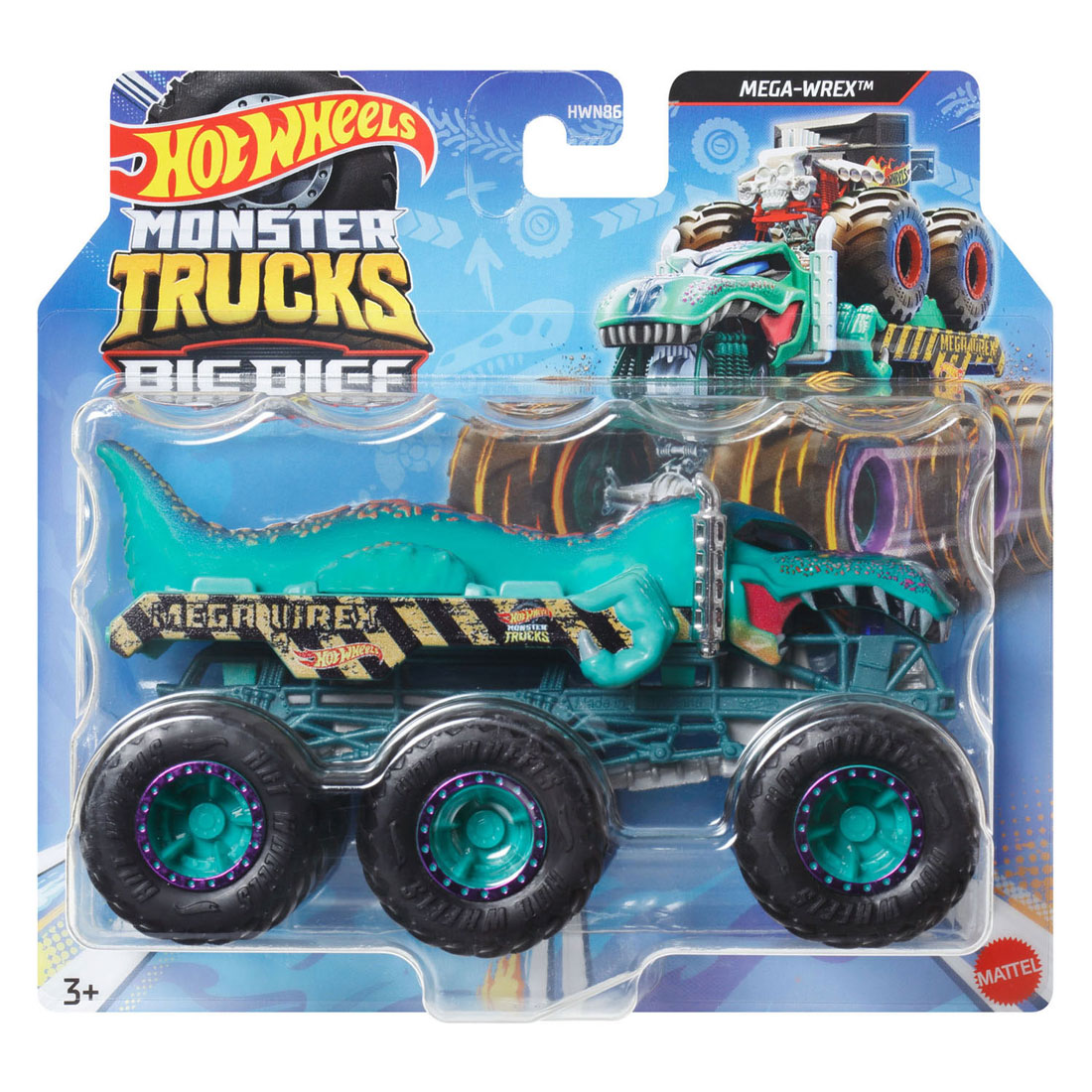 Hot Wheels Monster Truck Big Rigs - 1:64