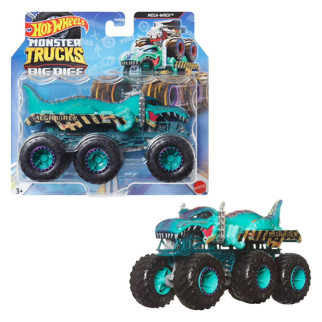 Hot Wheels Monster Truck Big Rigs - 1:64