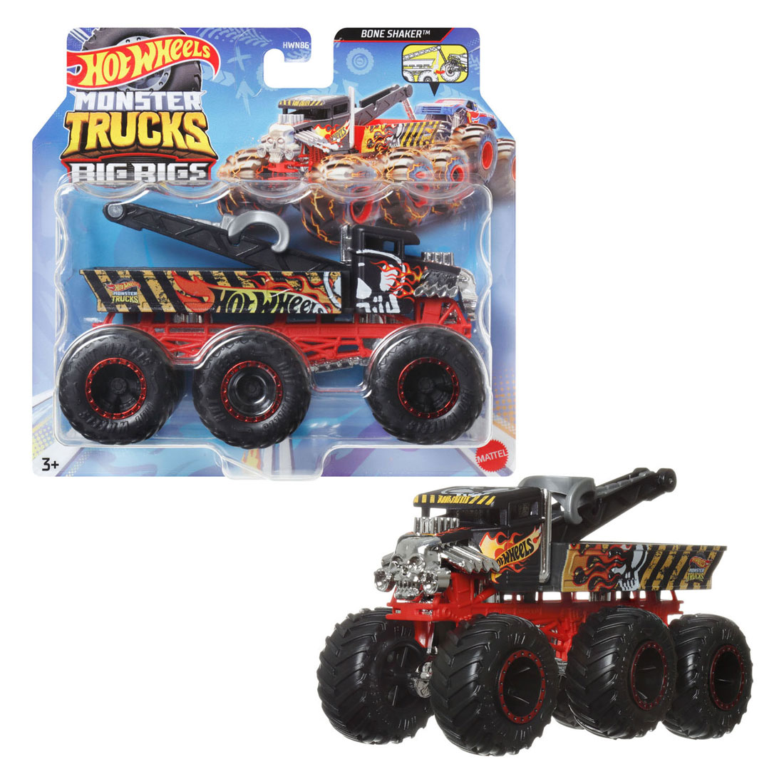 Hot Wheels Monster Truck Big Rigs - 1:64
