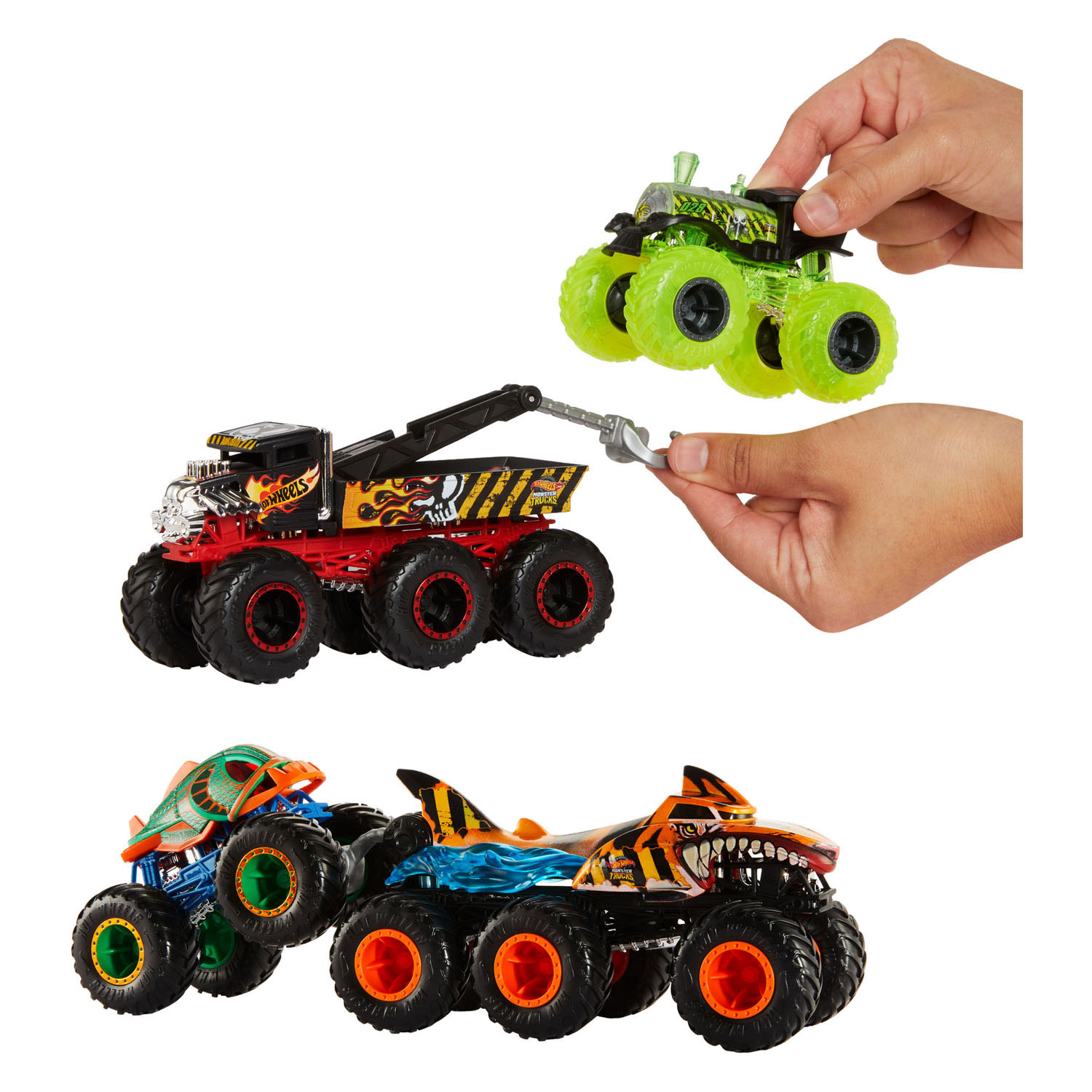 Hot Wheels Monster Truck Big Rigs - 1:64