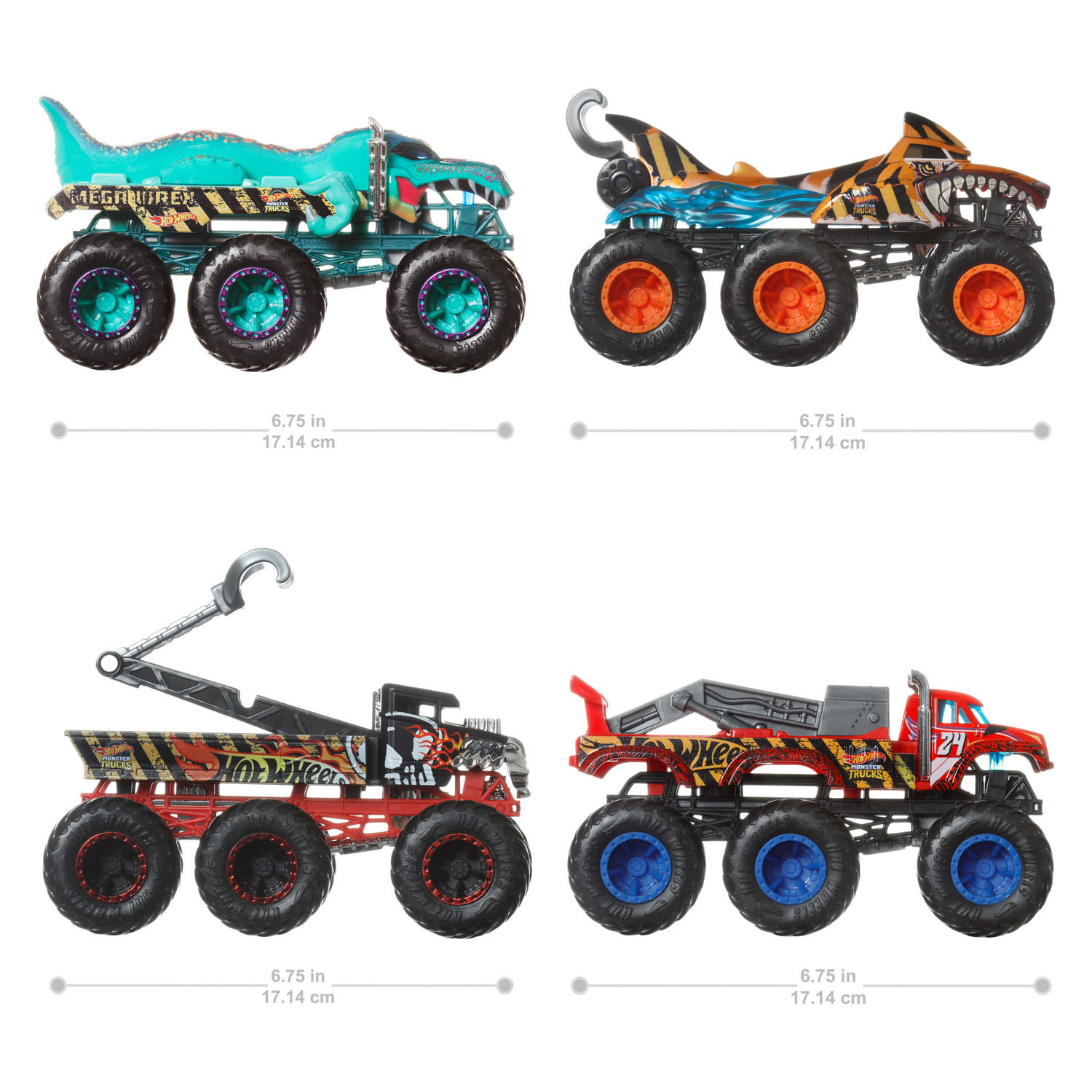 Hot Wheels Monster Truck Big Rigs - 1:64