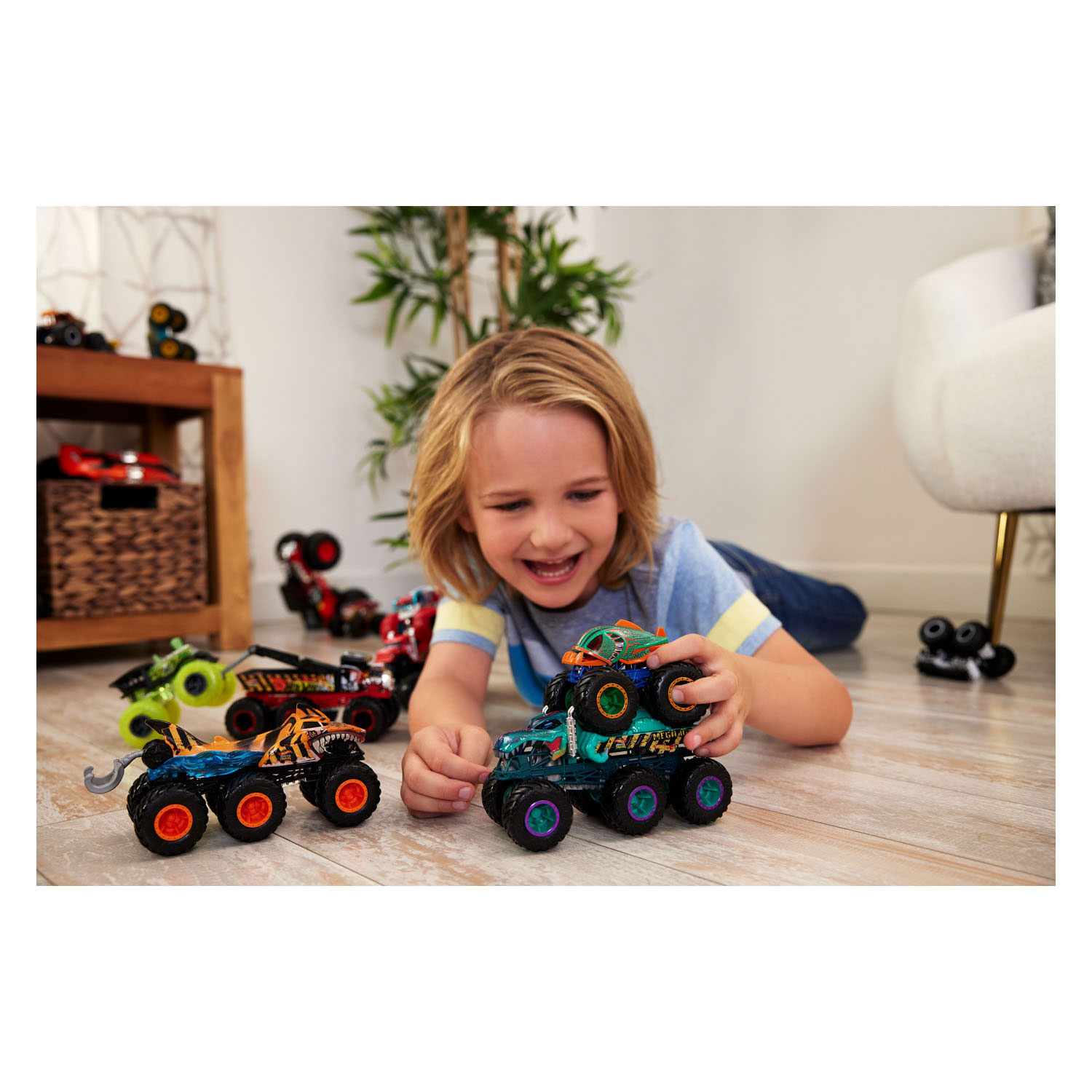 Hot Wheels Monster Truck Big Rigs - 1:64